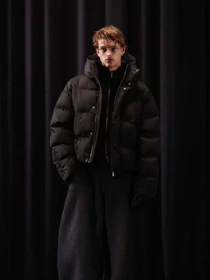 Ffected 'Astan' Puffer Jacket Black (4)