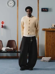 Ffected 'Boga' Wool Pants V2 Black (1)