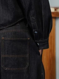 Ffected 'Dera' Selvedge Denim Shirt (1)