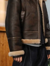 Ffected  'Rian' Shearling Jacke (3)