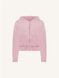 Ffected 'Seoul' Knit Hoodie Pink (4)